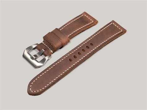 panerai strap brown|Panerai aftermarket straps.